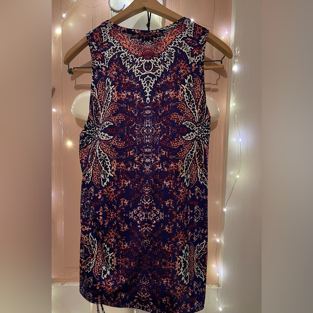 Bohemian Sleeveless Tunic with Drawstring by Athleta - Picture 2 of 2